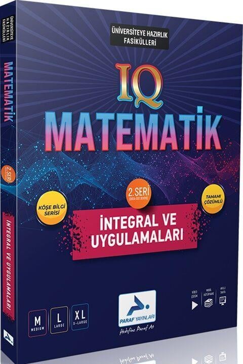 Paraf Yayınları IQ Matematik 2. Seri İntegral ve Uygulamaları Soru Kütüphanesi