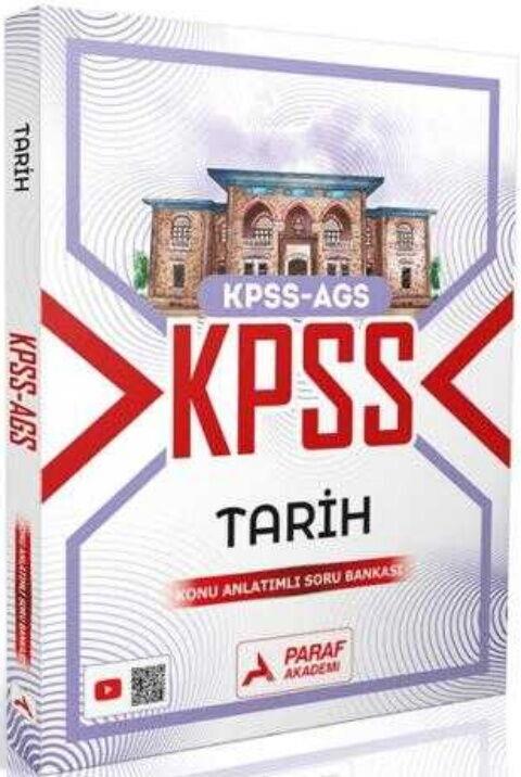 Paraf Yayınları KPSS AGS Tarih Konu Anlatımlı Soru Bankası