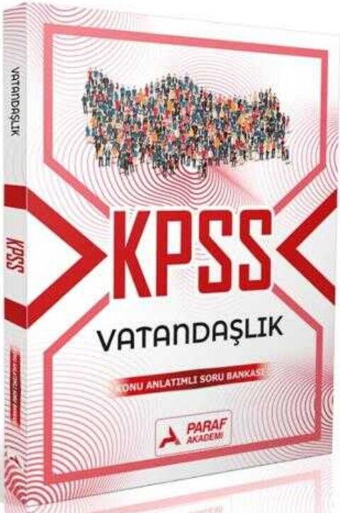 Paraf Yayınları KPSS Vatandaşlık Konu Anlatımlı Soru Bankası