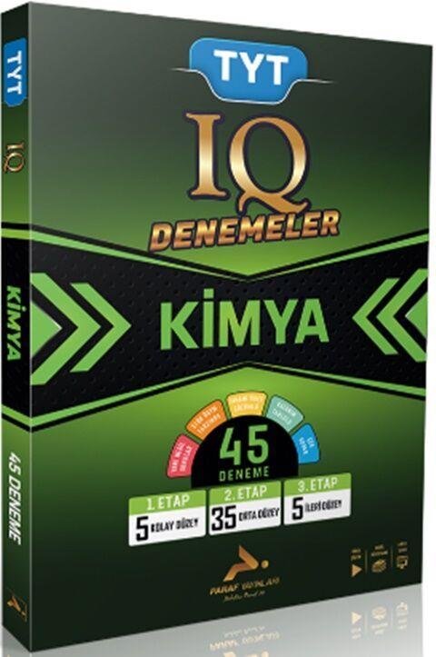 Paraf Yayınları TYT Kimya IQ Video Çözümlü 45 Branş Deneme