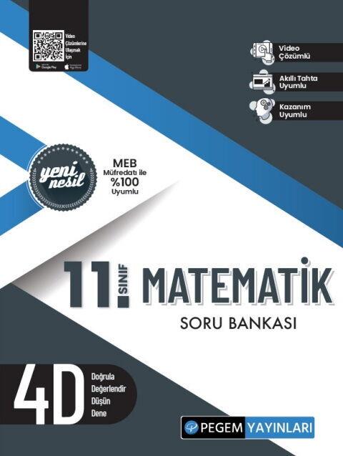 Pegem Akademi 11. Sınıf Matematik Soru Bankası