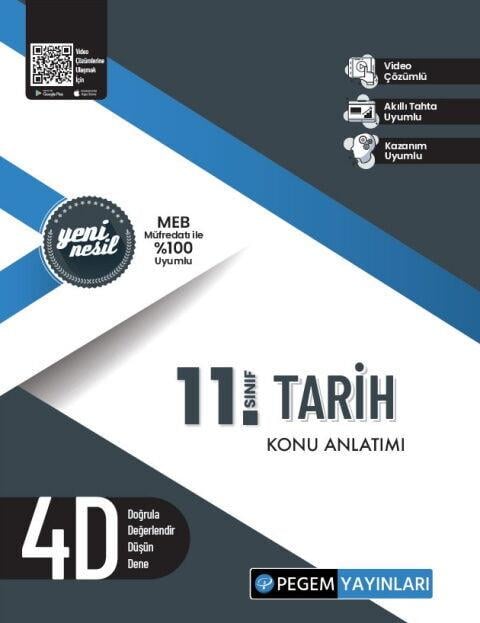 Pegem Akademi 11. Sınıf Tarih Konu Anlatımı