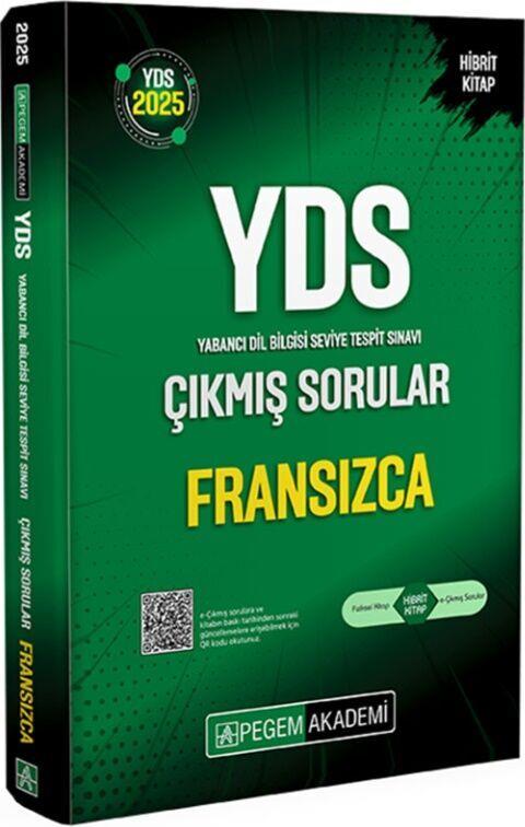Pegem Yayınları 2025 YDS Fransızca Çıkmış Sorular
