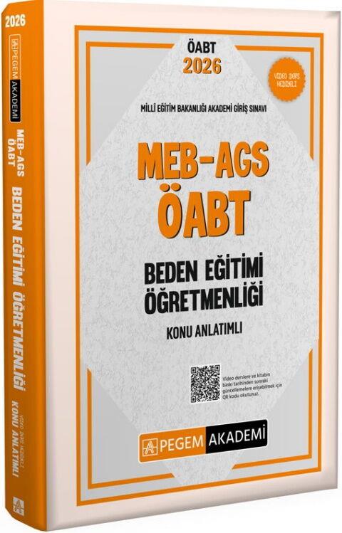 Pegem Yayınları 2026 MEB AGS ÖABT Beden Eğitimi Öğretmenliği Konu Anlatımlı