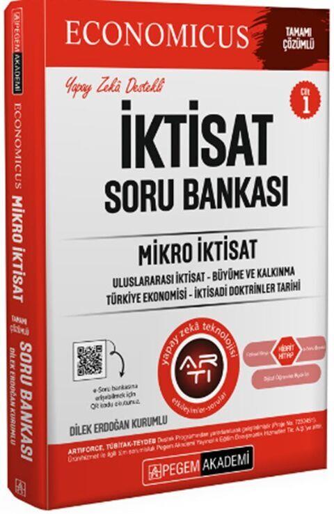 Pegem Yayınları KPSS A Grubu Economicus Mikro İktisat Tamamı Çözümlü Soru Bankası