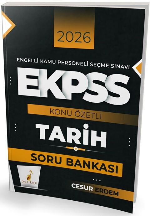 Pelikan Yayınları 2026 E KPSS Tarih Konu Özetli Soru Bankası
