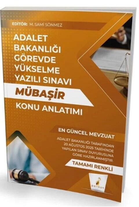 Pelikan Yayınları GYS Adalet Bakanlığı Mübaşir Konu Anlatımı