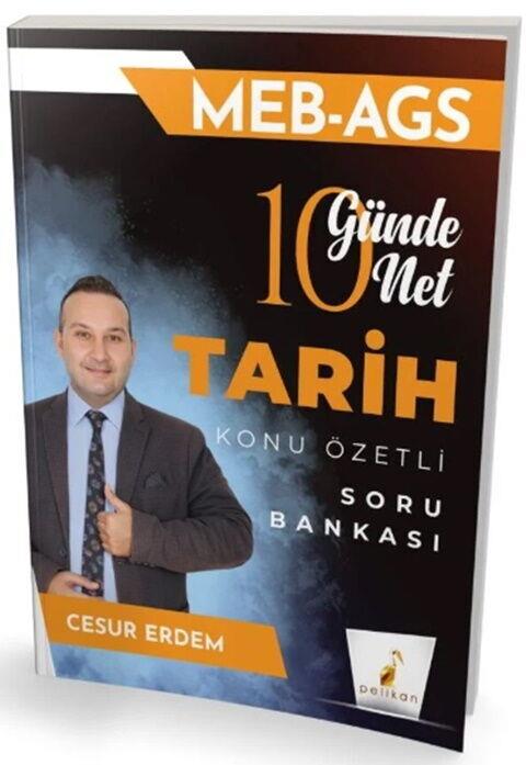 Pelikan Yayınları MEB AGS 10 Günde 10 Net Tarih Konu Özetli Soru Bankası