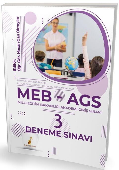Pelikan Yayınları MEB AGS Hazırlık 3 Deneme Sınavı