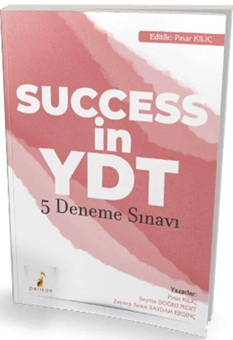 Pelikan Yayınları Success in YDT İngilizce Çek Kopart 5 Deneme Sınavı