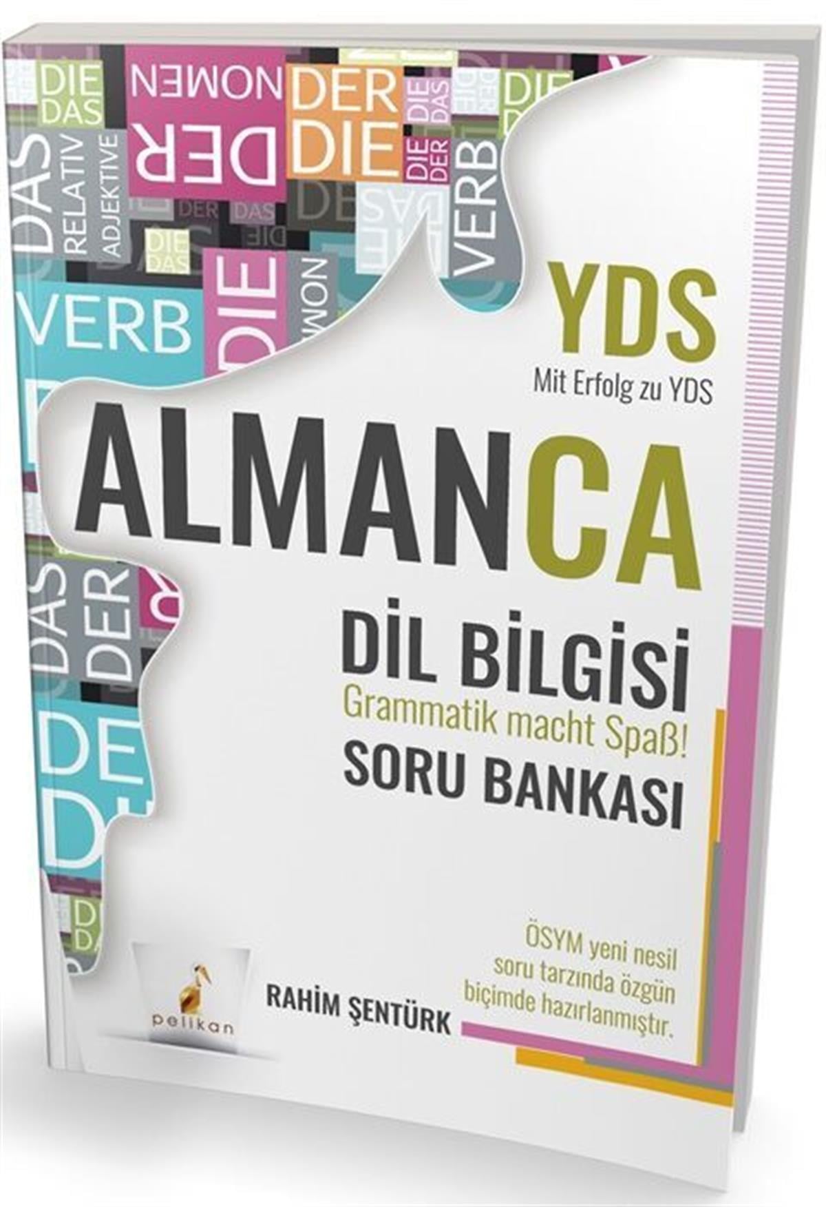 Pelikan Yayınları YDS Almanca Dil Bilgisi Soru Bankası