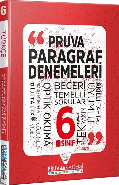Pruva Akademi 6. Sınıf Paragraf Deneme