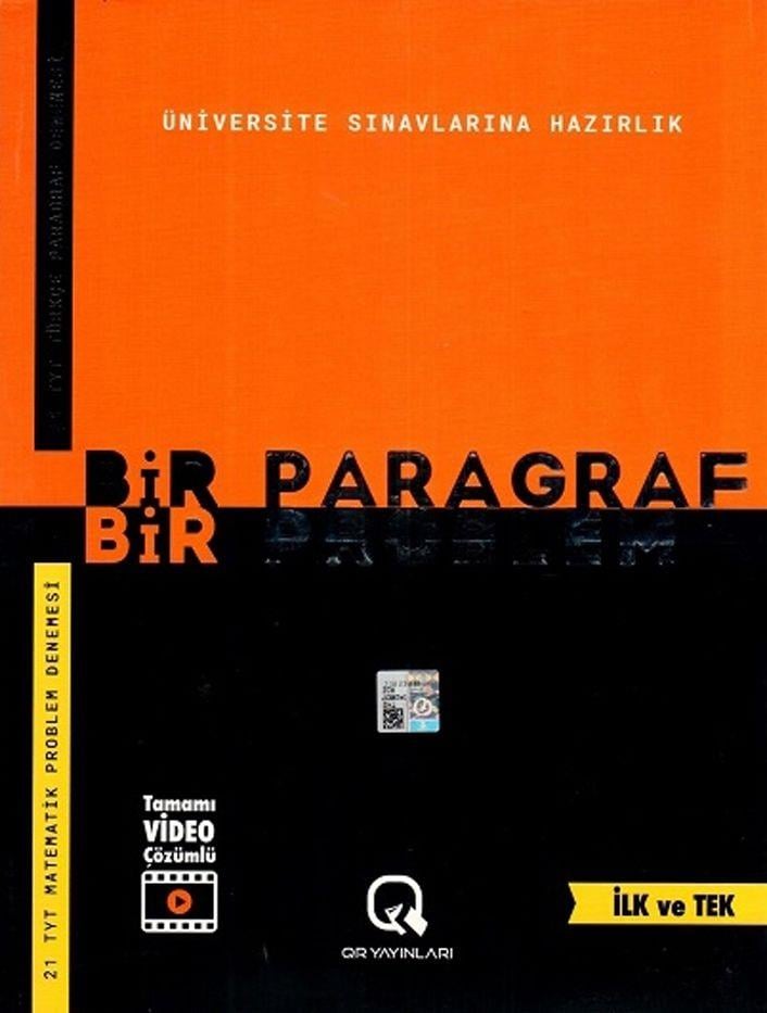 QR Yayınları TYT Bir Paragraf Bir Problem