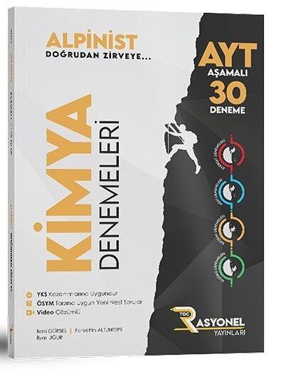 Rasyonel Yayınları AYT Kimya Alpinist Aşamalı 30 Deneme