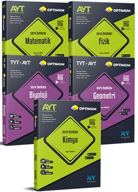 Referans Yayınları 2024 AYT Sayısal Tüm Dersler Matematik Fizik Kimya Biyoloji Geometri Video Çözümlü Soru Bankası Seti
