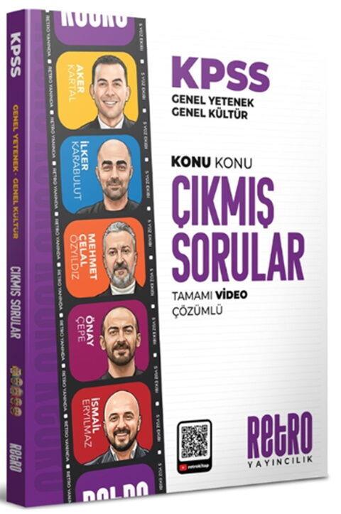 Retro Yayıncılık KPSS Genel Yetenek Genel Kültür 5Yüz Konu Konu Çıkmış Sorular