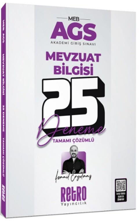 Retro Yayıncılık MEB AGS Mevzuat Bilgisi 25 li Deneme