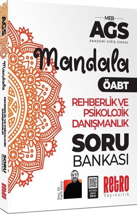 Retro Yayıncılık MEB AGS ÖABT Rehberlik ve Psikolojik Danışmanlık Mandala Soru Bankası