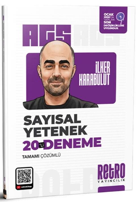 Retro Yayıncılık MEB AGS Sayısal Yetenek 20 Deneme