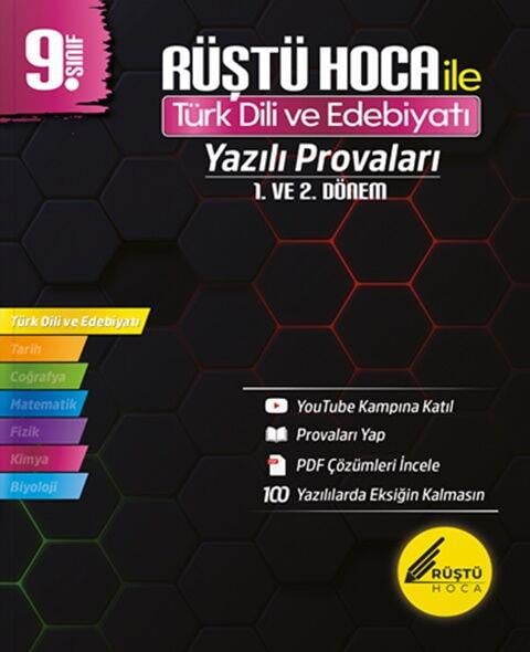 Rüştü Hoca 9. Sınıf Türk Dili ve Edebiyatı Yazılı Provaları