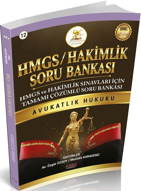 Savaş Yayınları 2026 HMGS Hakimlik Avukatlık Hukuku Soru Bankası