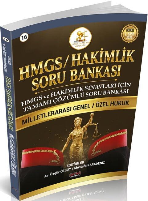 Savaş Yayınları 2026 HMGS Hakimlik Milletlerarası Genel ve Özel Hukuk Soru Bankası