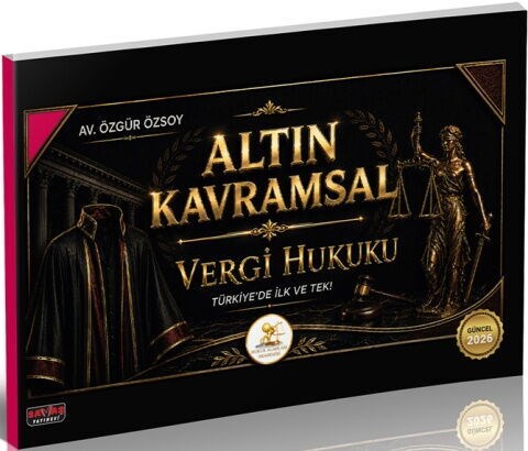 Savaş Yayınları 2026 HUKAL Altın Kavramsal Vergi Hukuku