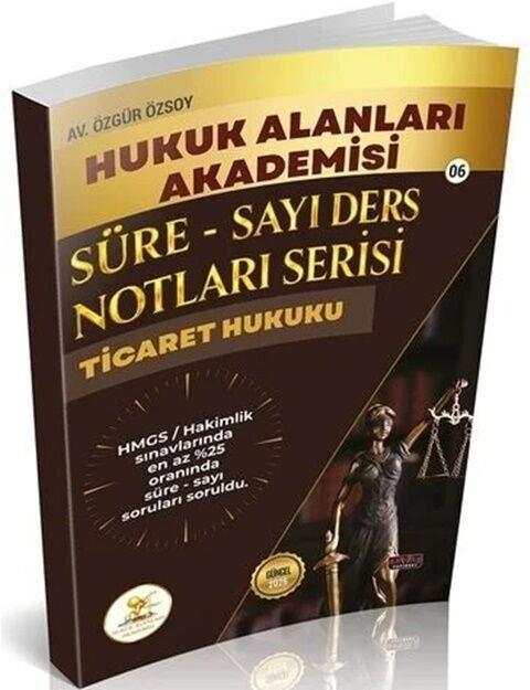 Savaş Yayınları 2026 HUKAL HMGS Hakimlik Ticaret Hukuku Süre Sayı Ders Notları