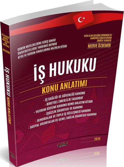 Savaş Yayınları 2026 İş Hukuku Konu Anlatımı