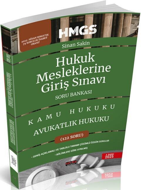 Savaş Yayınları HMGS Avukatlık Hukuku Soru Bankası