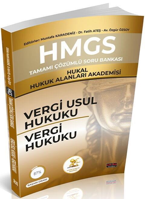 Savaş Yayınları HMGS Soru Bankası Vergi Usul Hukuku Vergi Hukuku