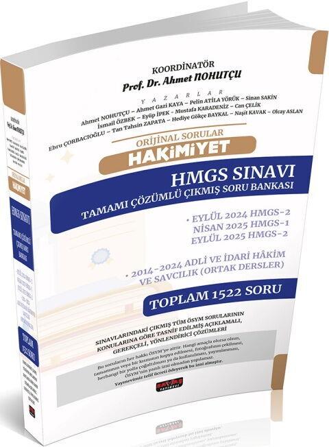 Savaş Yayınları Orijinal Sorular HAKİMİYET HMGS Sınavı Çıkmış Soru Bankası