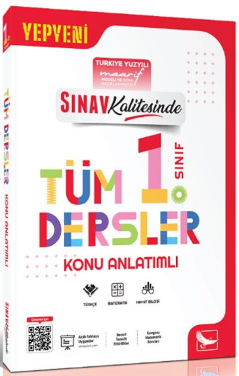 Sınav Yayınları 1. Sınıf Tüm Dersler Sınav Kalitesinde Konu Anlatımlı