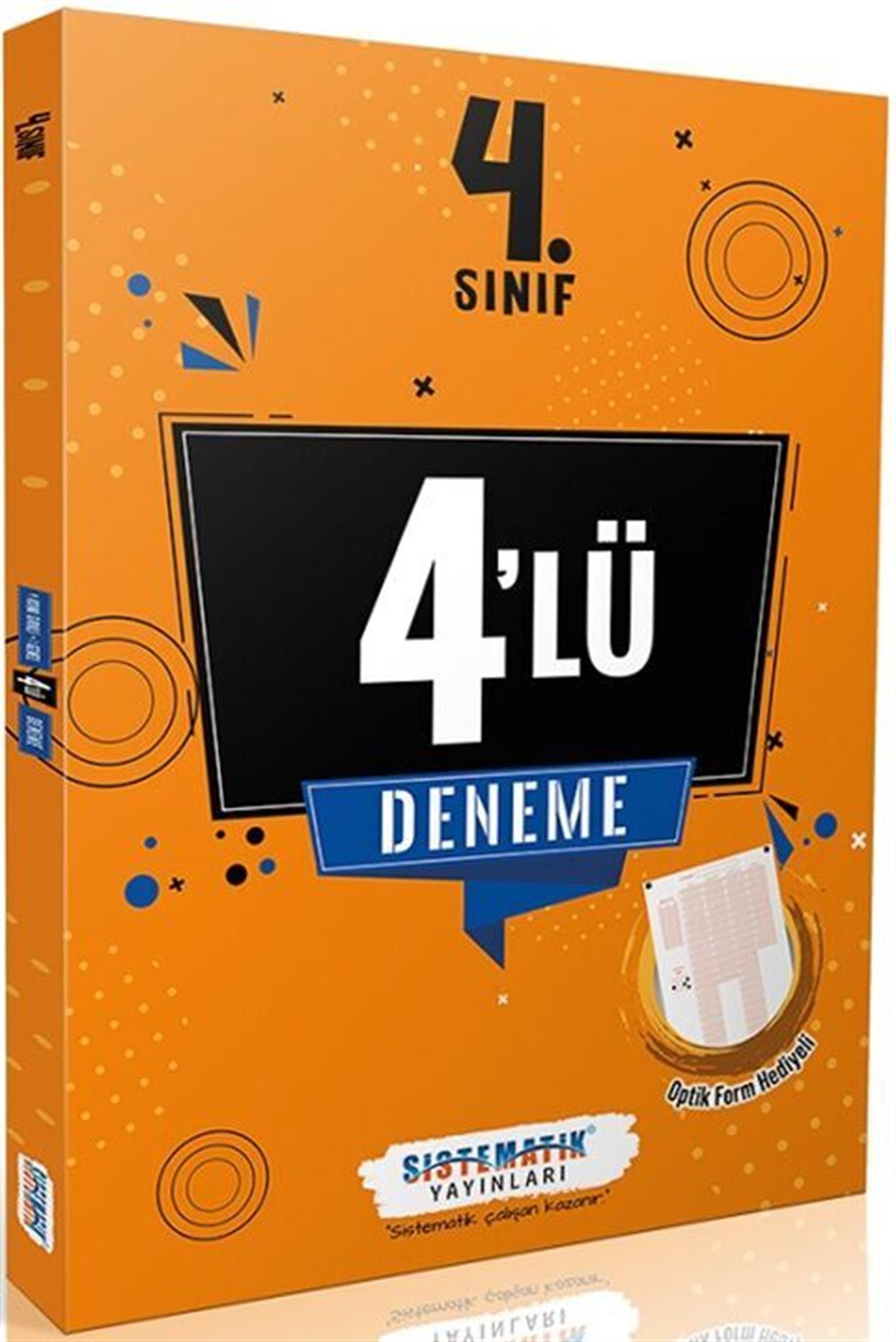Sistematik Yayınları 4. Sınıf Tüm Dersler 4 lü Deneme