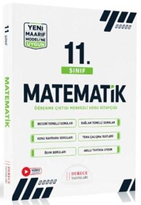 Sonuç Derece Yayınları 11. Sınıf Matematik Maarif Model Modüler Set