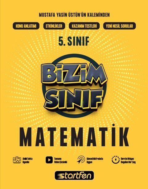 Startfen Yayınları 5. Sınıf Matematik Etkinlikli Soru Bankası