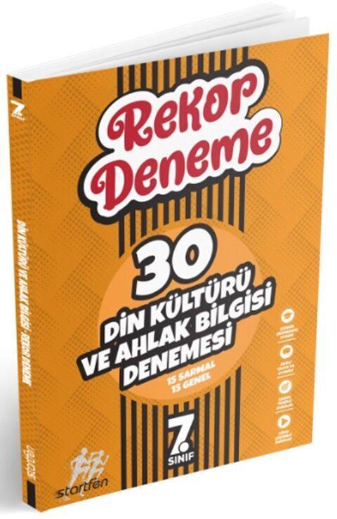 Startfen Yayınları 7. Sınıf Din Kültürü ve Ahlak Bilgisi Rekor Deneme