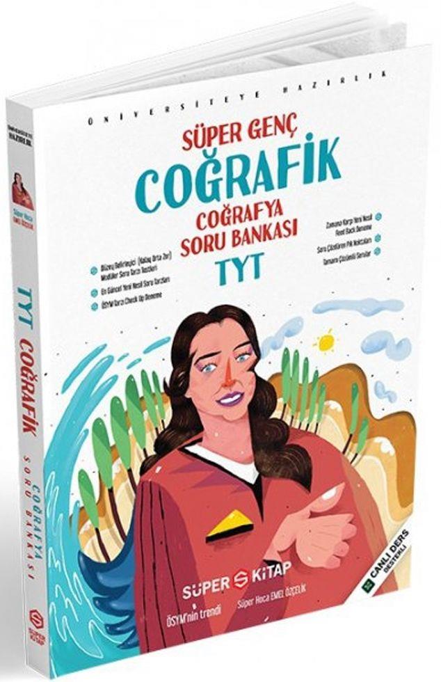 Süper Kitap TYT Coğrafya Süper Genç Coğrafyafik Soru Bankası