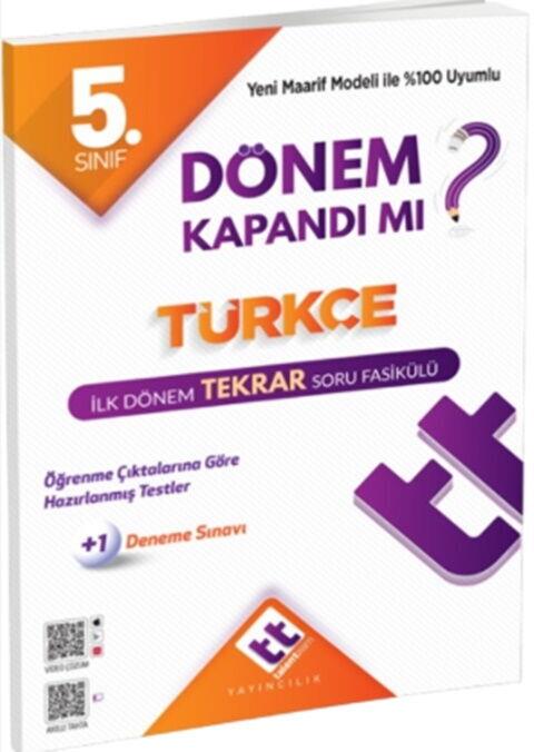 Talentteam Yayınları 5. Sınıf Türkçe İlk Dönem Tekrar Fasikülü
