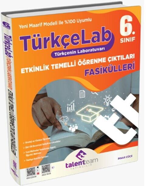 Talentteam Yayınları 6. Sınıf Türkçe TÜRKÇELAB Etkinlikli Fasikülleri
