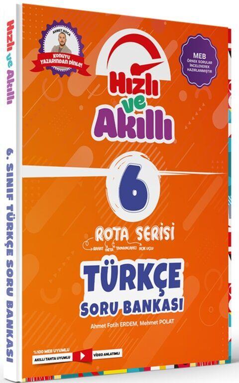 Tammat Yayıncılık 6. Sınıf Türkçe Rota Serisi Hızlı ve Akıllı Soru Bankası