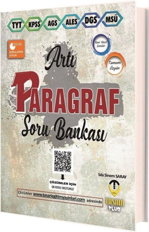 Tasarı Yayınları TYT KPSS MEB AGS ALES DGS MSÜ Artı Paragraf Soru Bankası