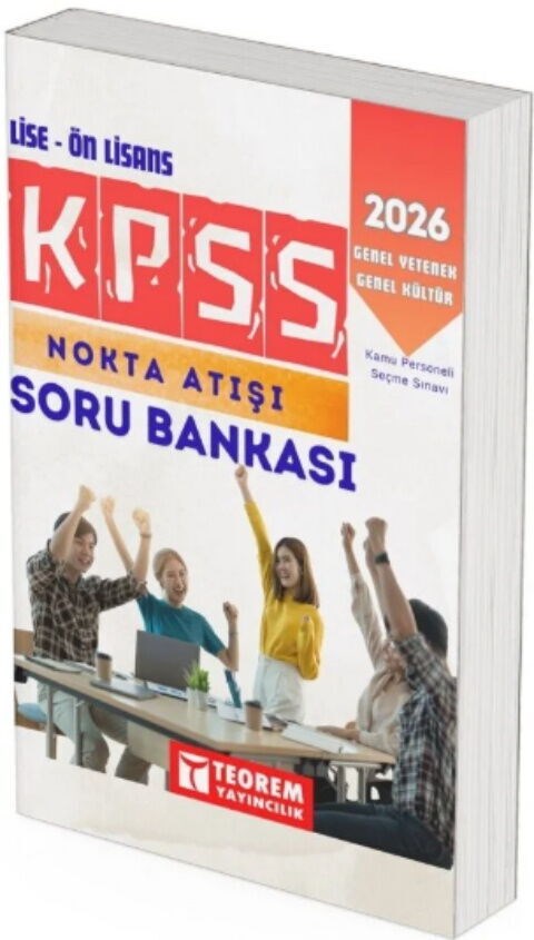 Teorem Yayınları 2026 KPSS Lise Ön Lisans Nokta Atışı Soru Bankası