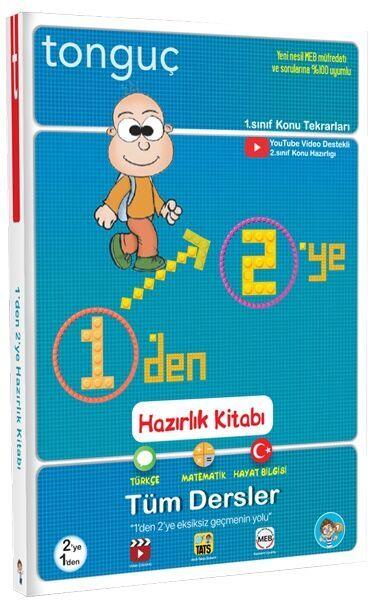 Tonguç 1. Sınıf 1 den 2 ye Tüm Dersler Hazırlık Kitabı