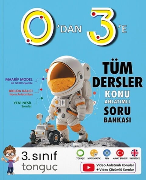 Tonguç Akademi 0 dan 3 e Tüm Dersler Konu Anlatımlı Soru Bankası
