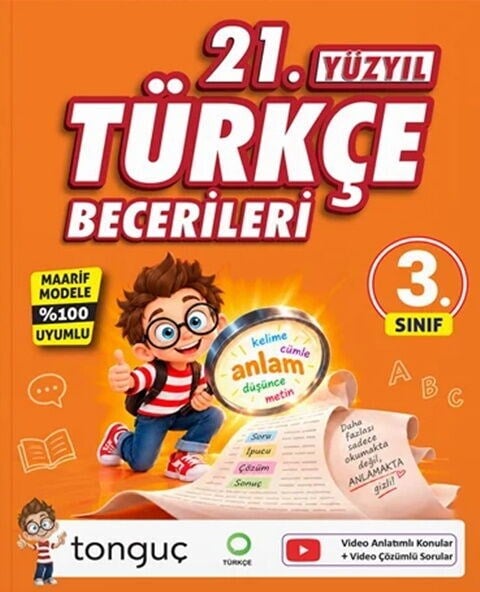 Tonguç Akademi 3. Sınıf 21. Yüzyıl Türkçe Becerileri