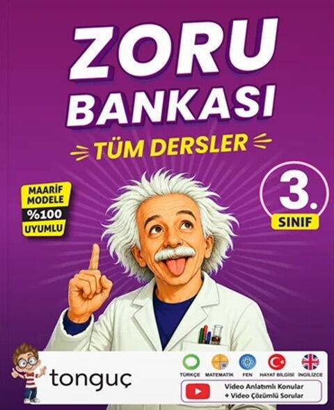 Tonguç Akademi 3. Sınıf Tüm Dersler Zoru Bankası