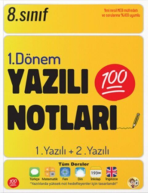 Tonguç Akademi 8. Sınıf Yazılı Notları 1. Dönem 1. ve 2. Yazılı