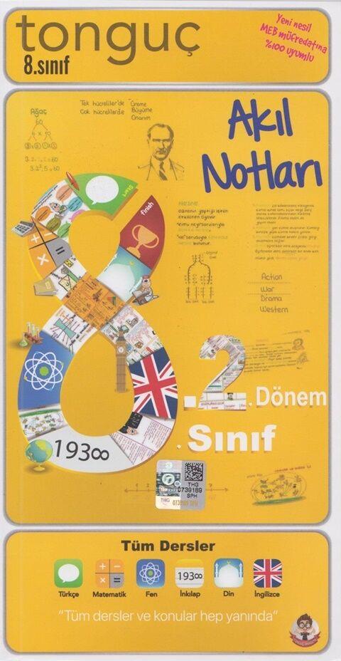 Tonguç Akademi 8. Sınıf 2. Dönem Akıl Notları