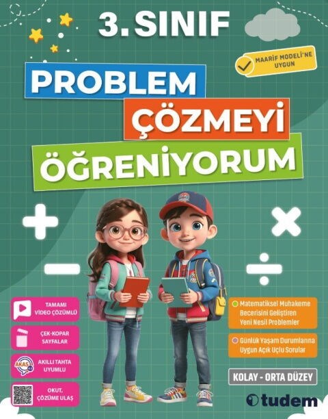 Tudem Yayınları 3. Sınıf Problem Çözmeyi Öğreniyorum